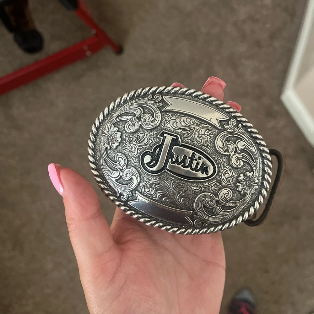 Womens Justin Western Belt
